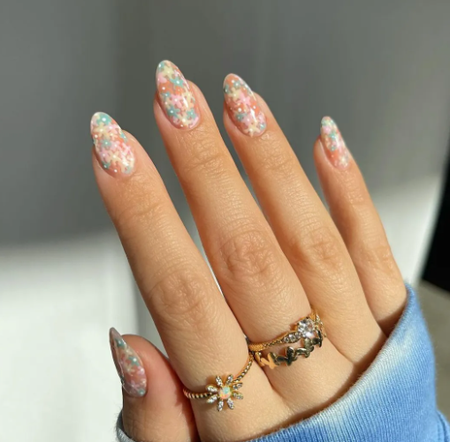 Floral Nails